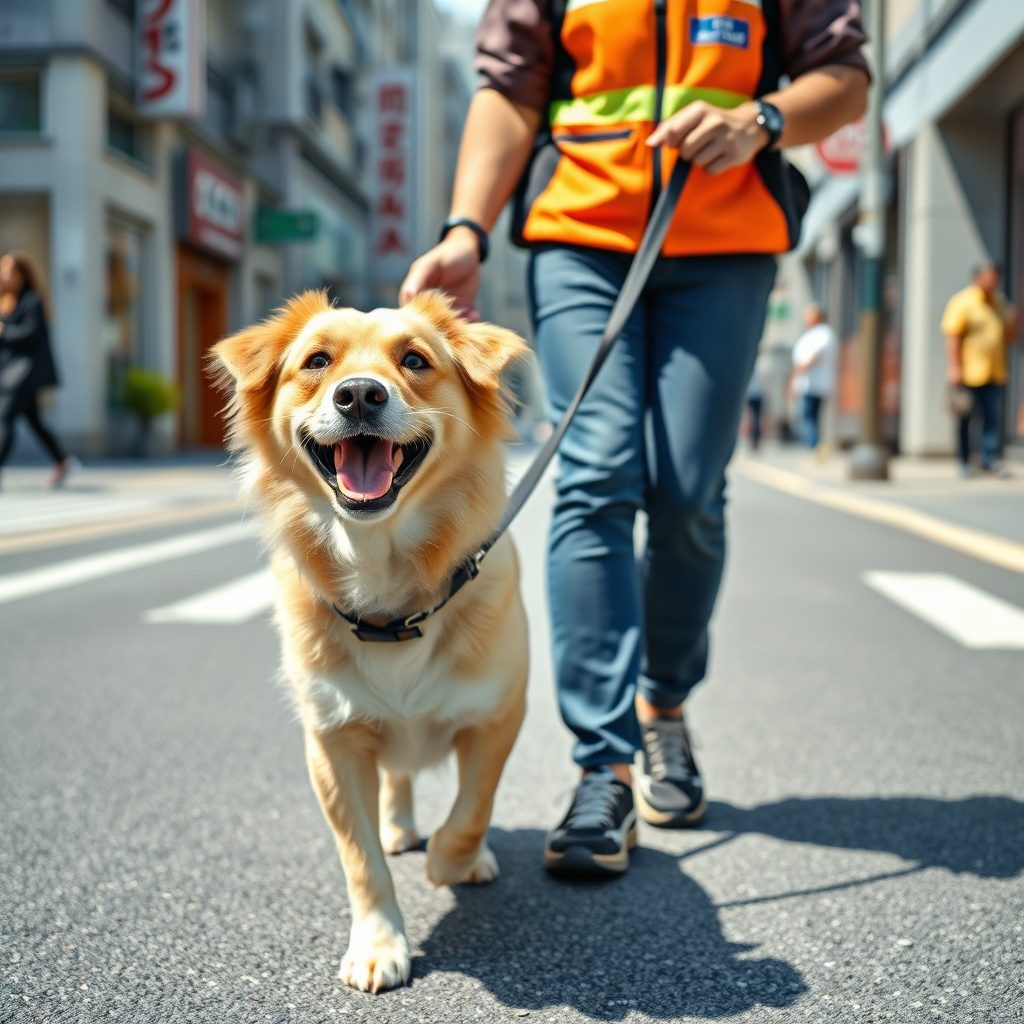 犬のお散歩