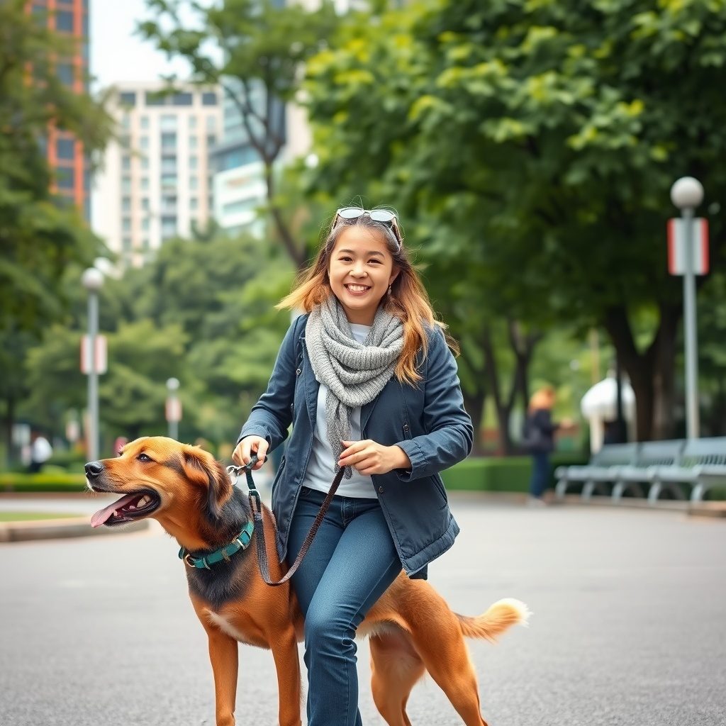 犬のお散歩