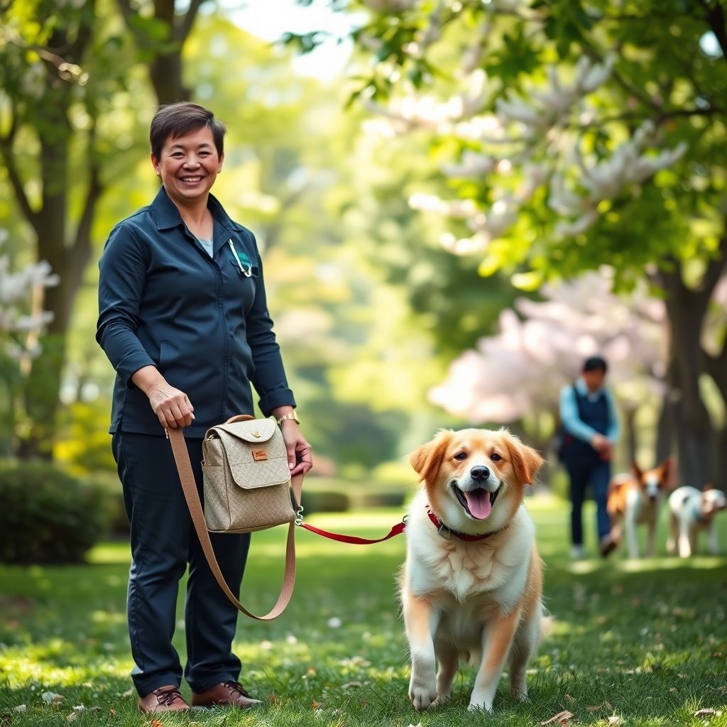 犬の散歩サービスの紹介